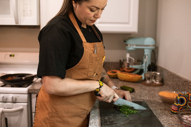 Maria Santos, Executive Chef at Dave's hot chicken