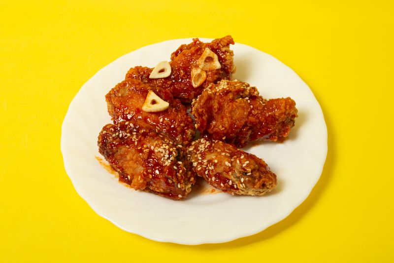 Boneless chicken bites bowl